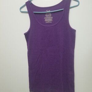 plum colored Faded Glory tank top